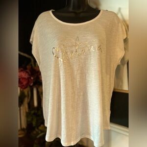 Victoria secret short sleeve shirt, Size S